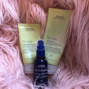 AVEDA Be Curly & Brilliant Styling Set (Used)
